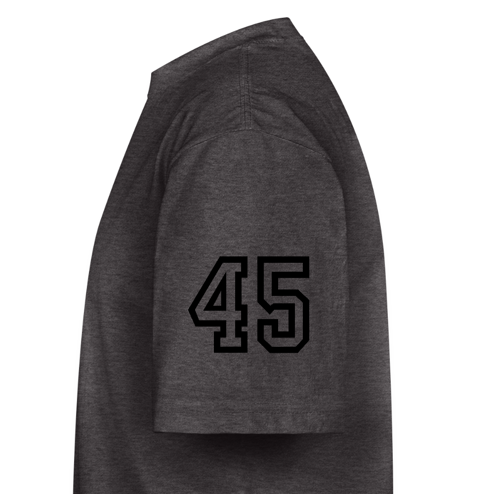 F45 Oversized Coach T-Shirt (Pink/Black) - charcoal grey
