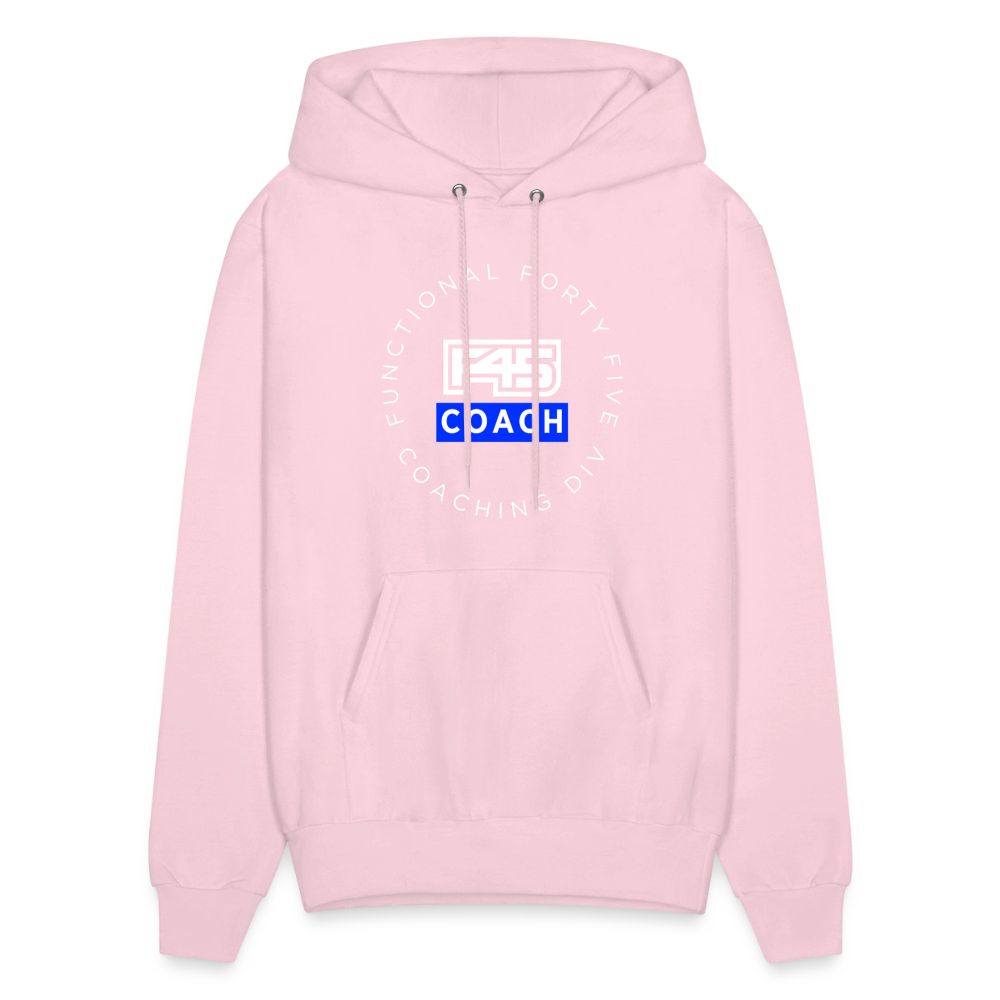 Men's Coach Hoodie - pale pink