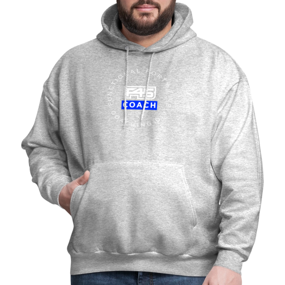 Men's Coach Hoodie - heather gray