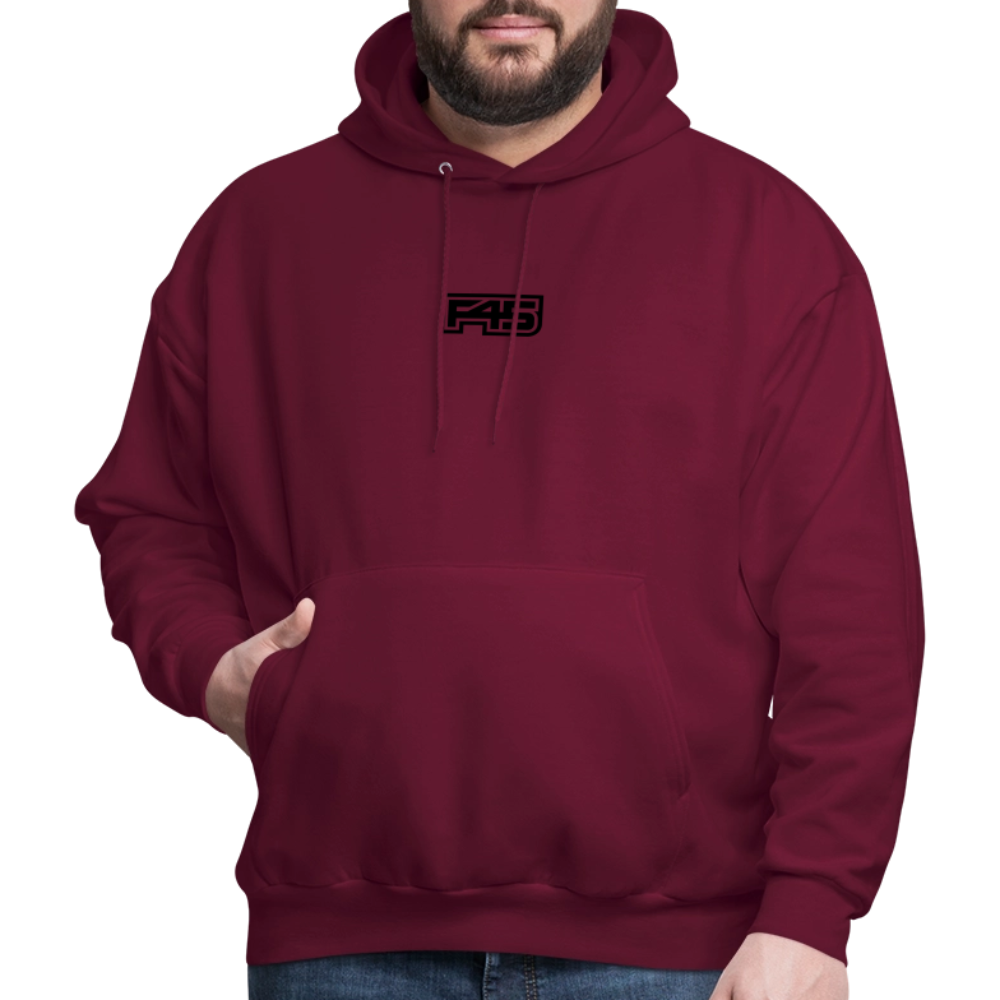 F45 Sleek Men's Hoodie (12 colors) - burgundy
