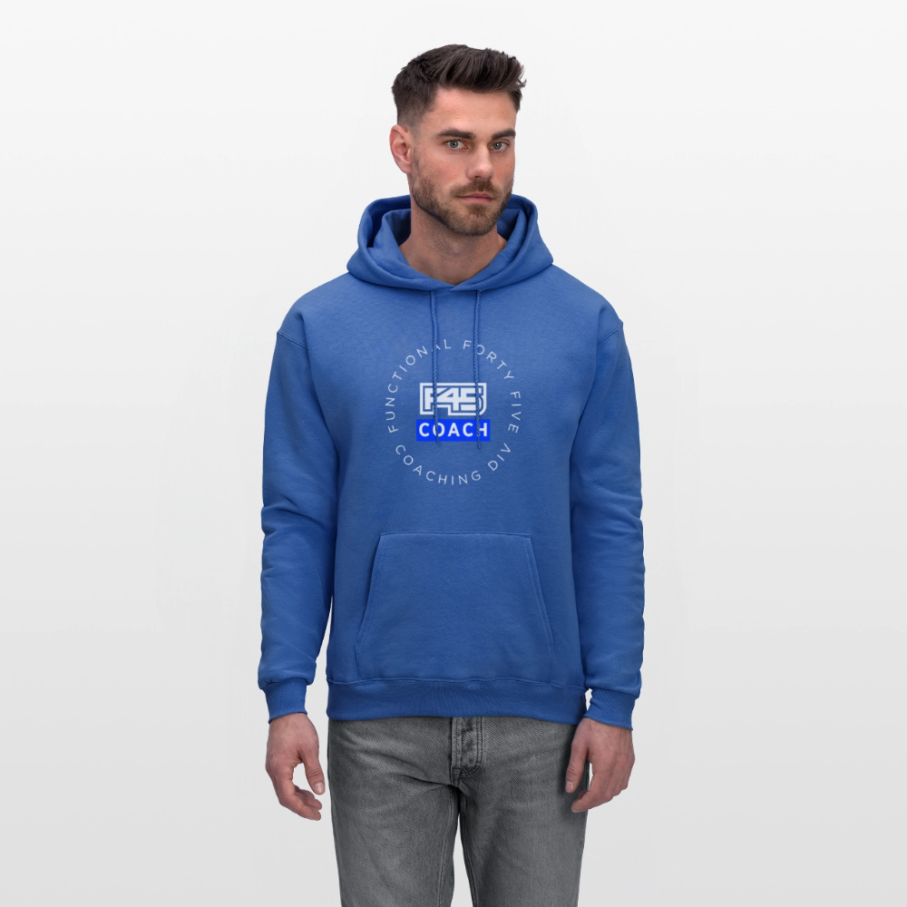 Men's Coach Hoodie - royal blue