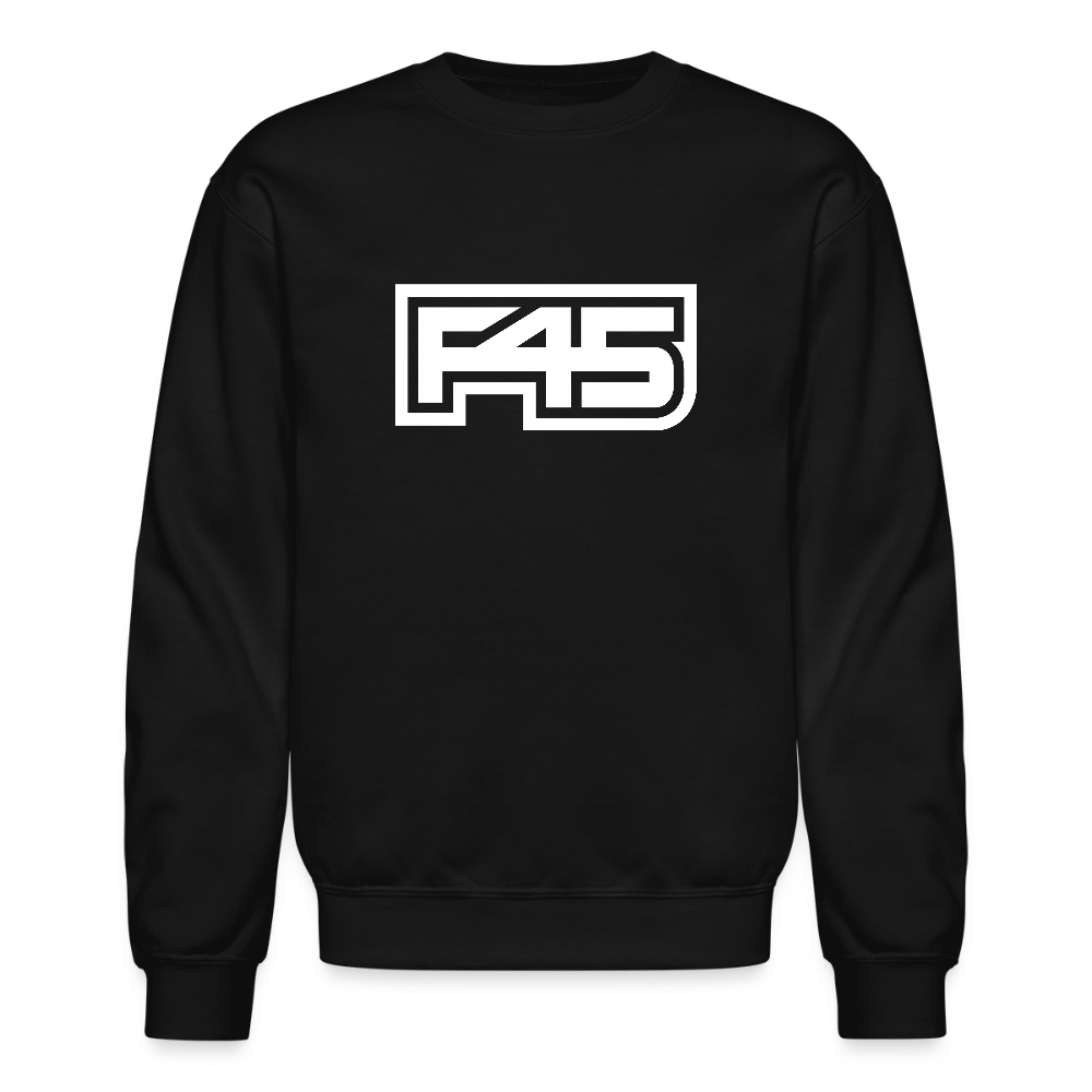 Unisex F45 Crewneck - White Logo - black