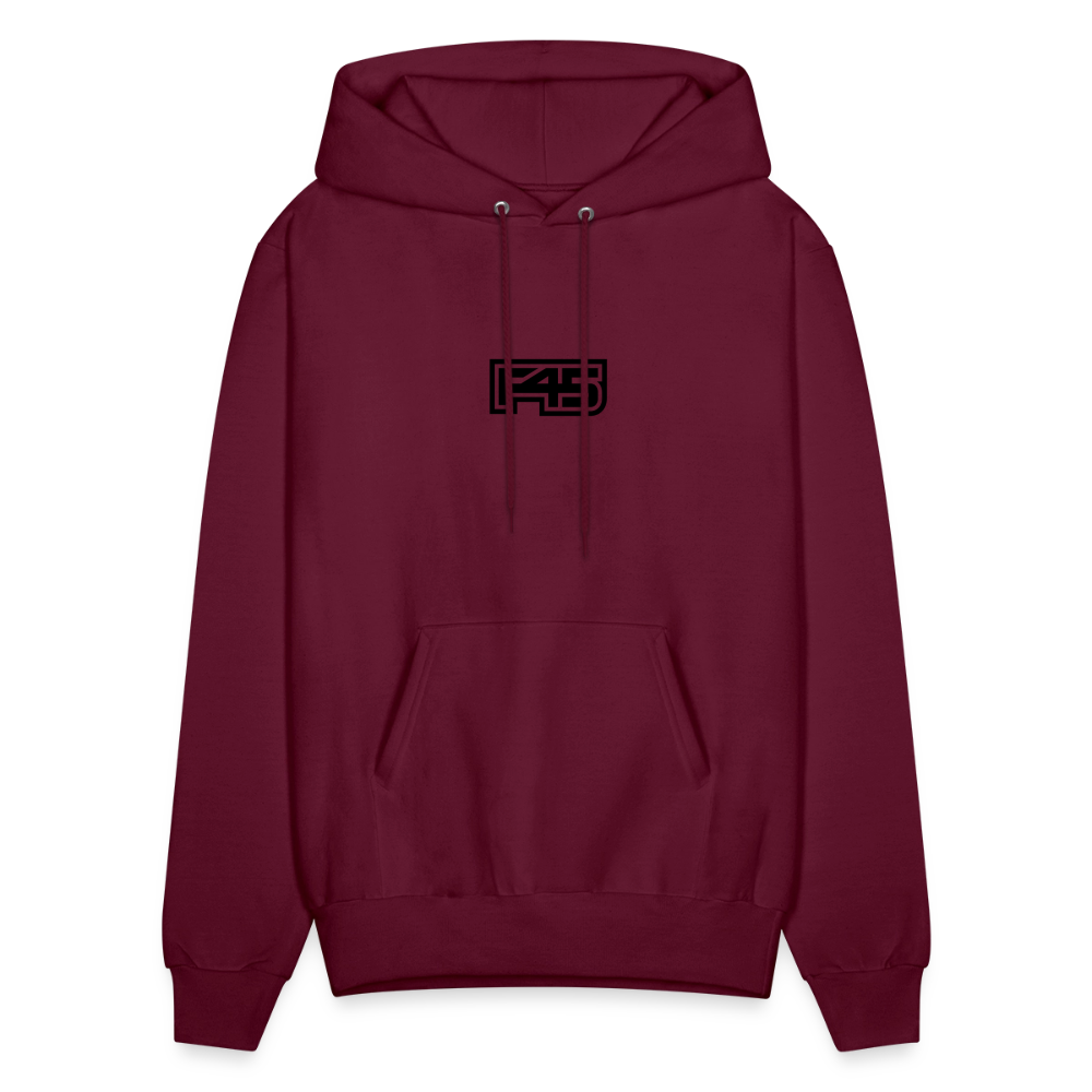 F45 Sleek Men's Hoodie (12 colors) - burgundy