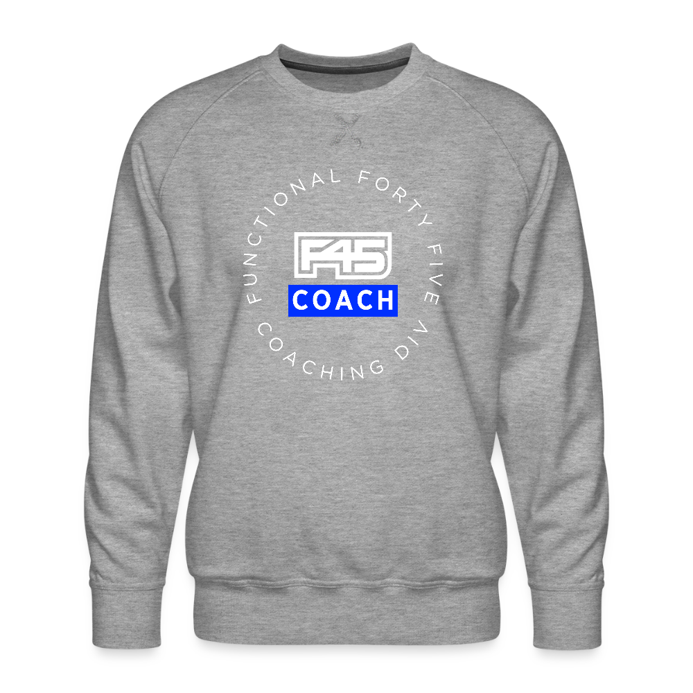 Men’s Coach Premium Sweatshirt - heather grey