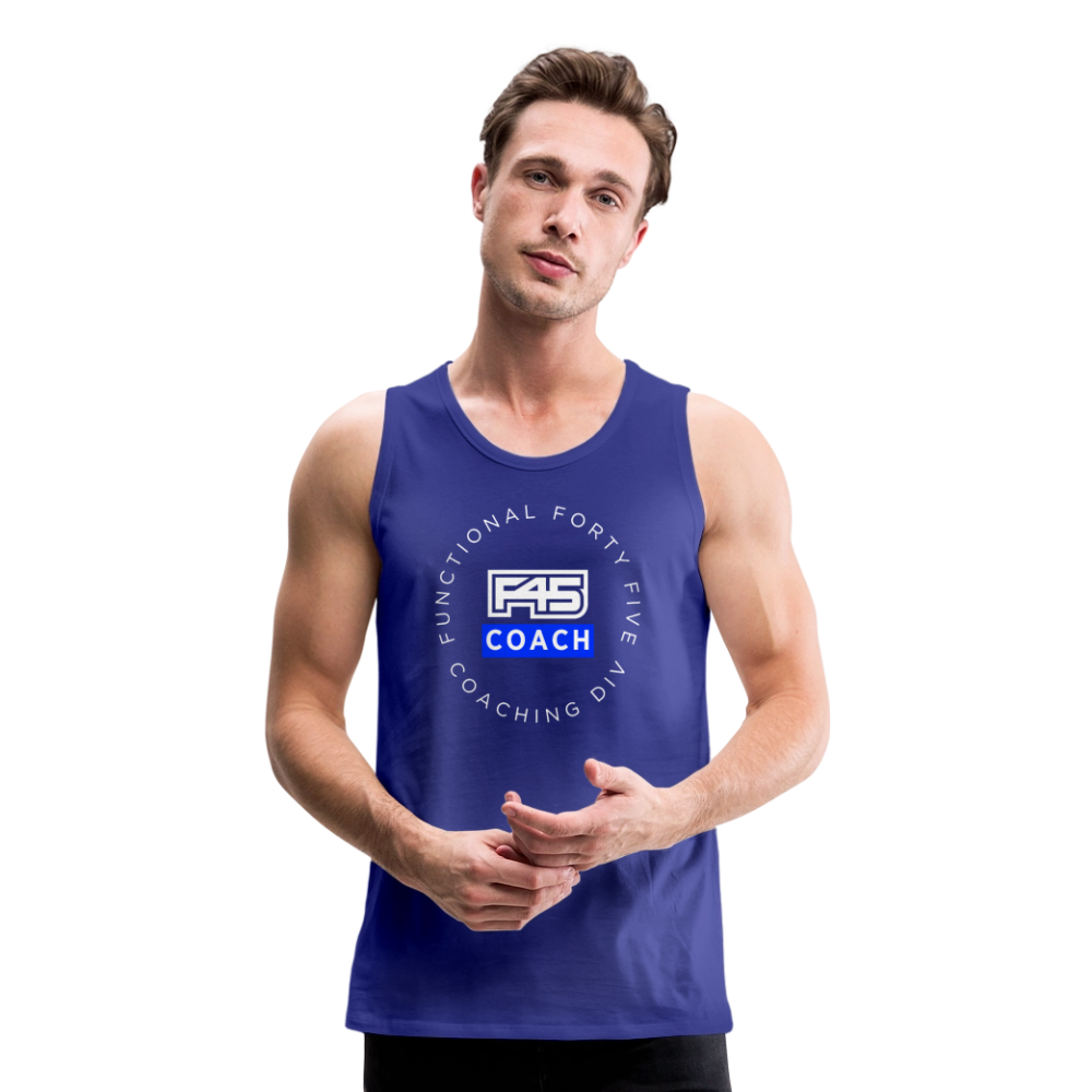 Men’s Coach Tank - royal blue