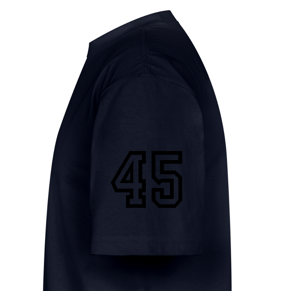 F45 Oversized Coach T-Shirt (Pink/Black) - navy