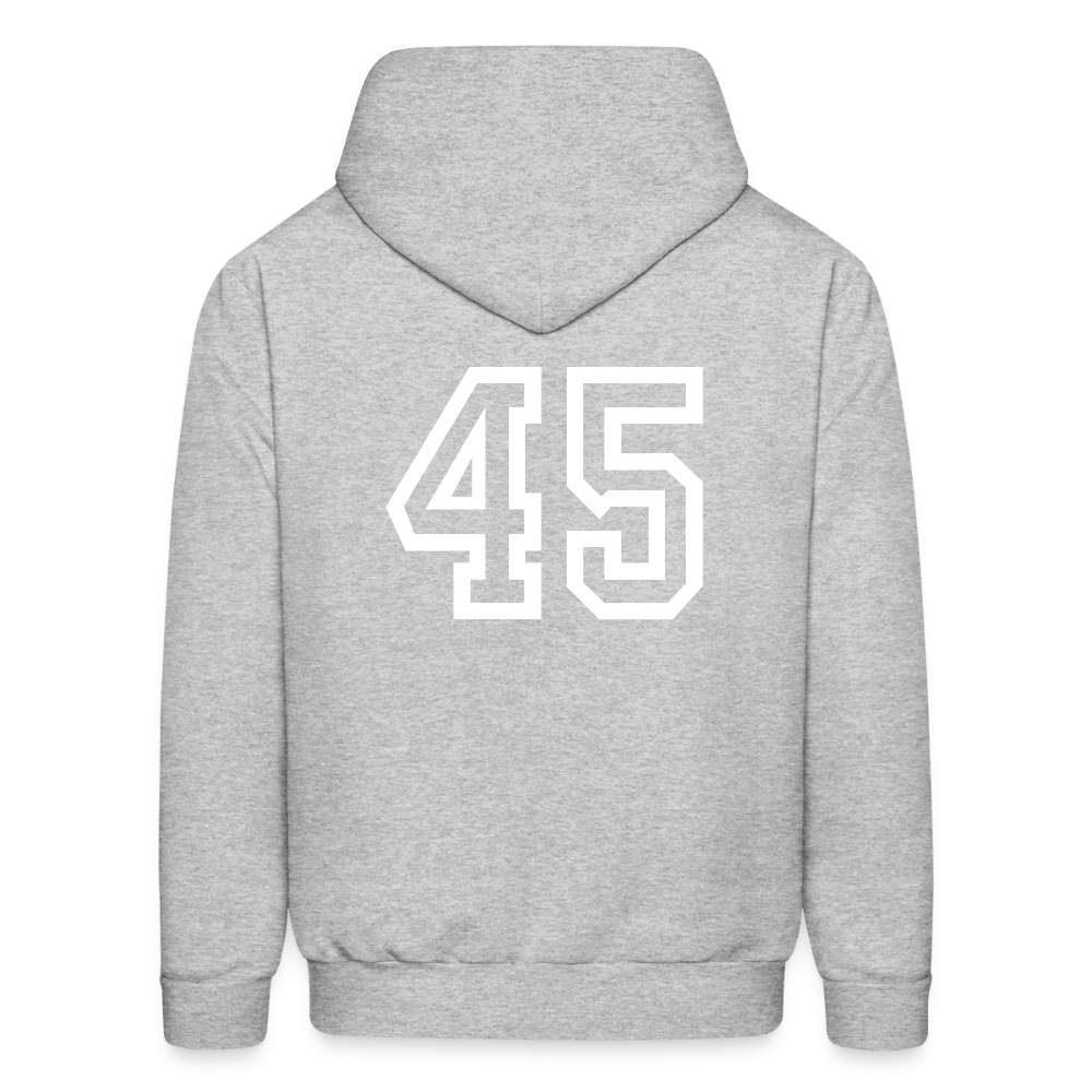 Men's Coach Hoodie - heather gray