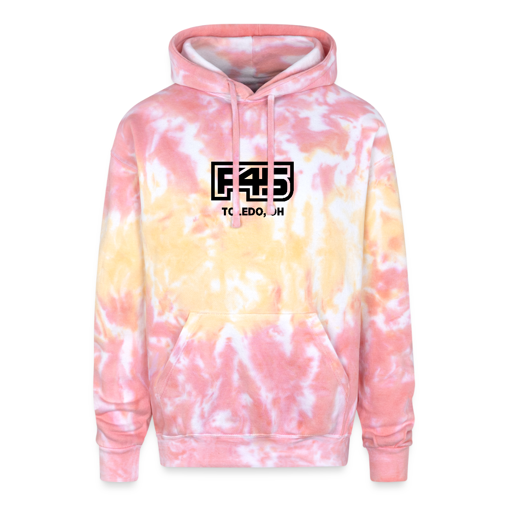 Unisex Tie Dye Hoodie (4 colors) - funnel cake