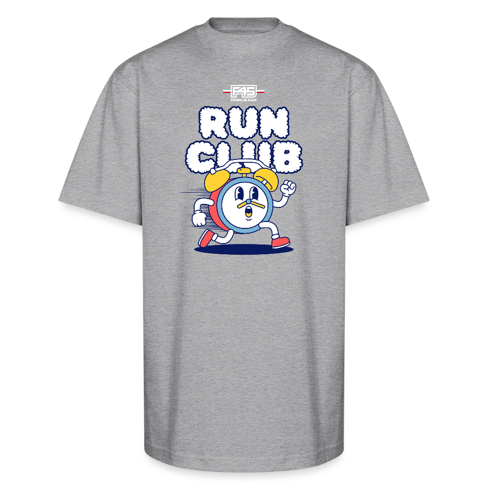 Unisex Oversized Run Club T-Shirt (7 colors) - heather gray