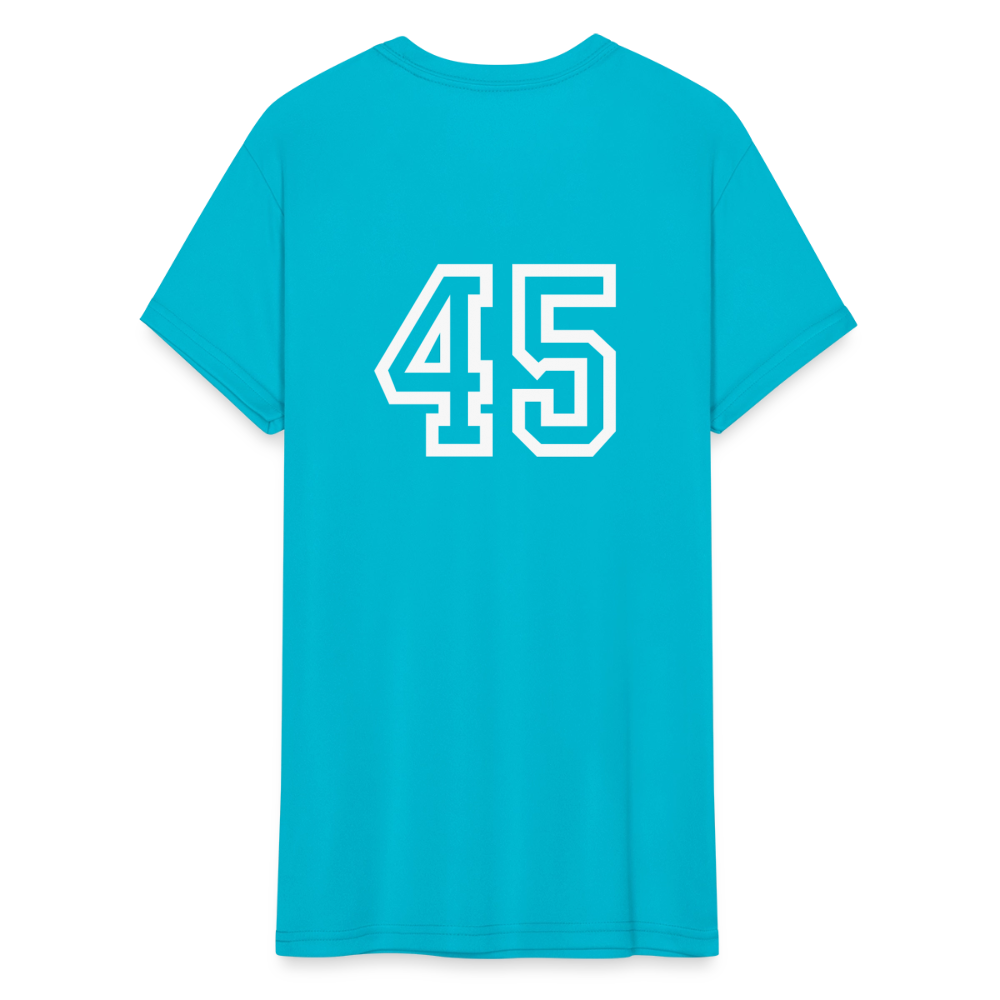 Women's Coach Performance Shirt - turquoise