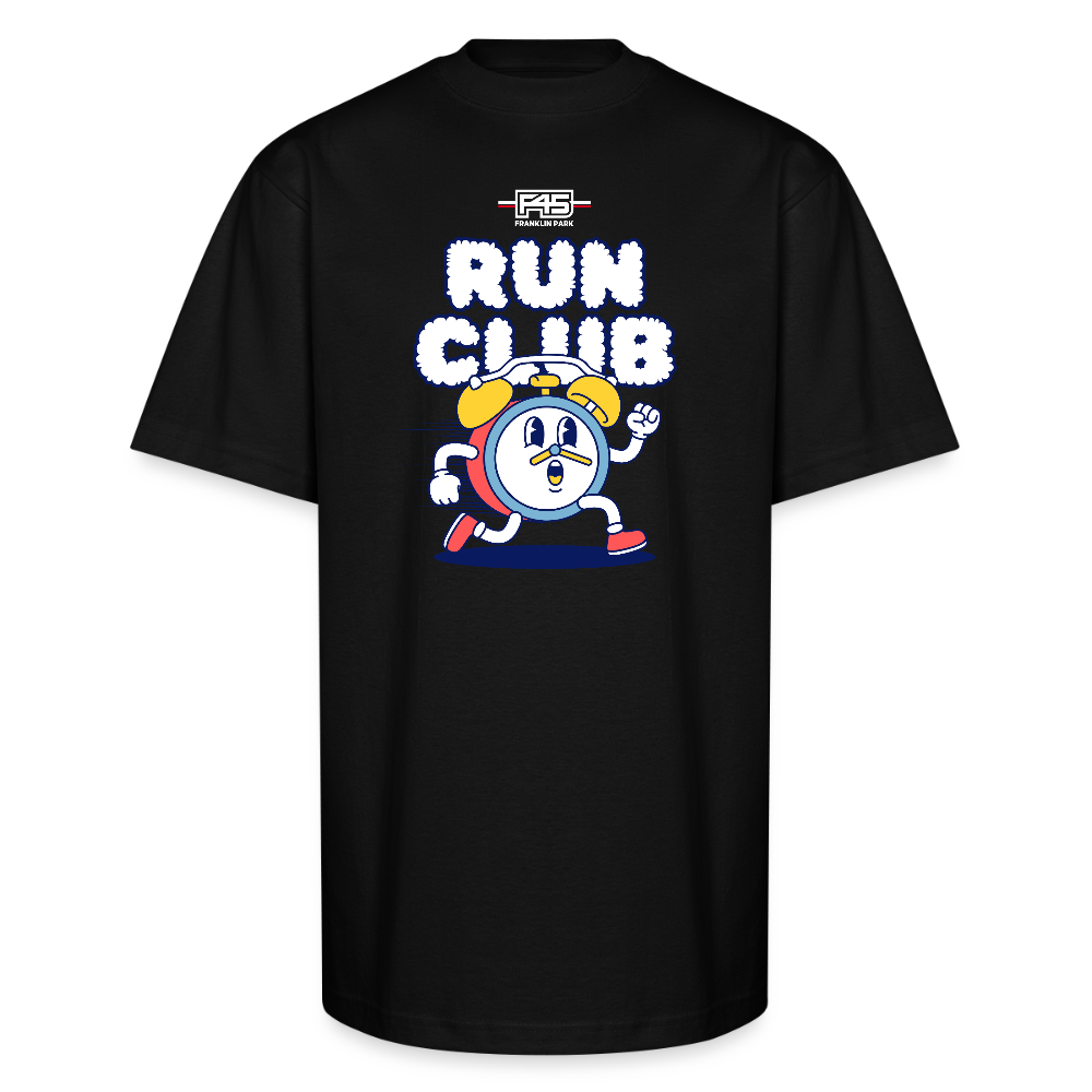 Unisex Oversized Run Club T-Shirt (7 colors) - black