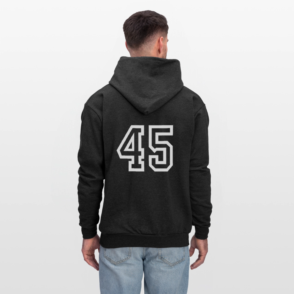 Men's Coach Hoodie - charcoal grey
