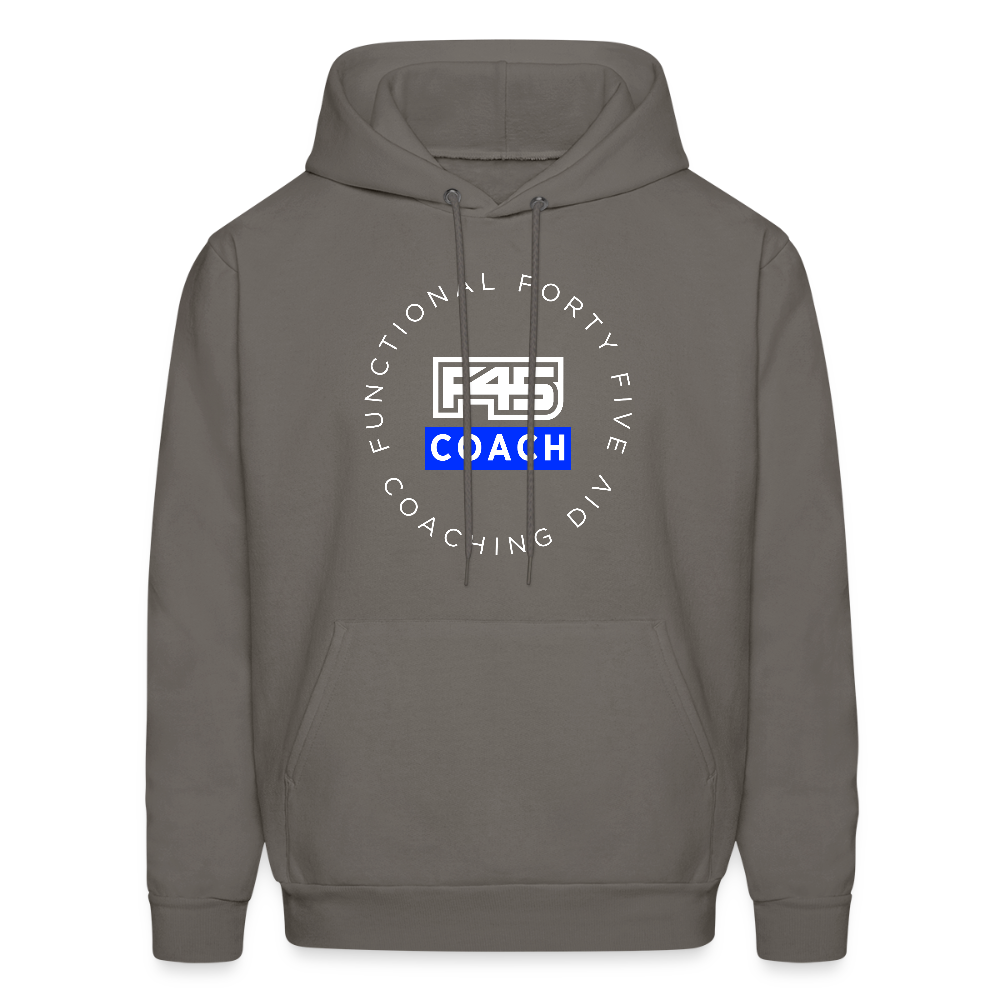 Men's Coach Hoodie - asphalt gray