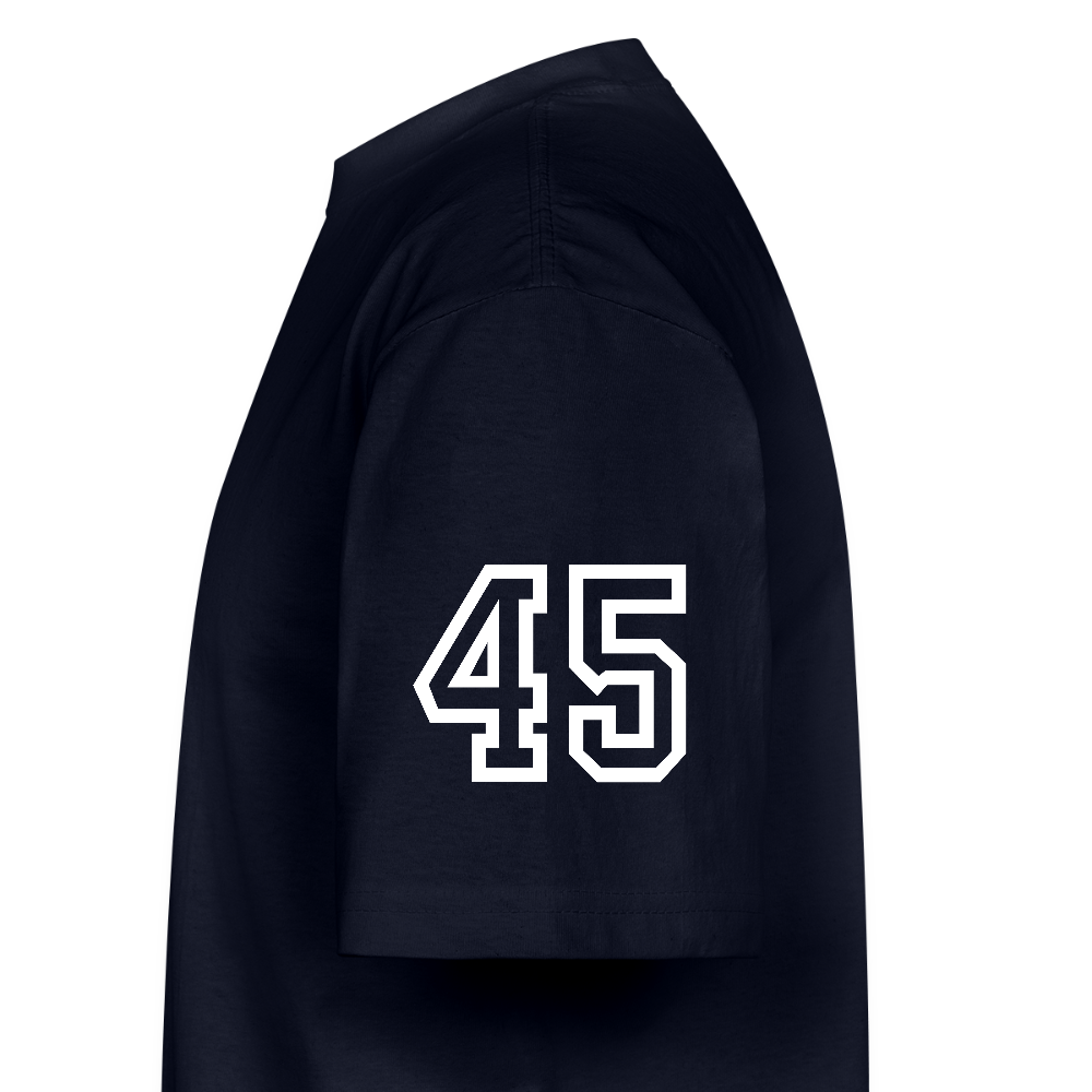 F45 Oversized Coach T-Shirt - navy