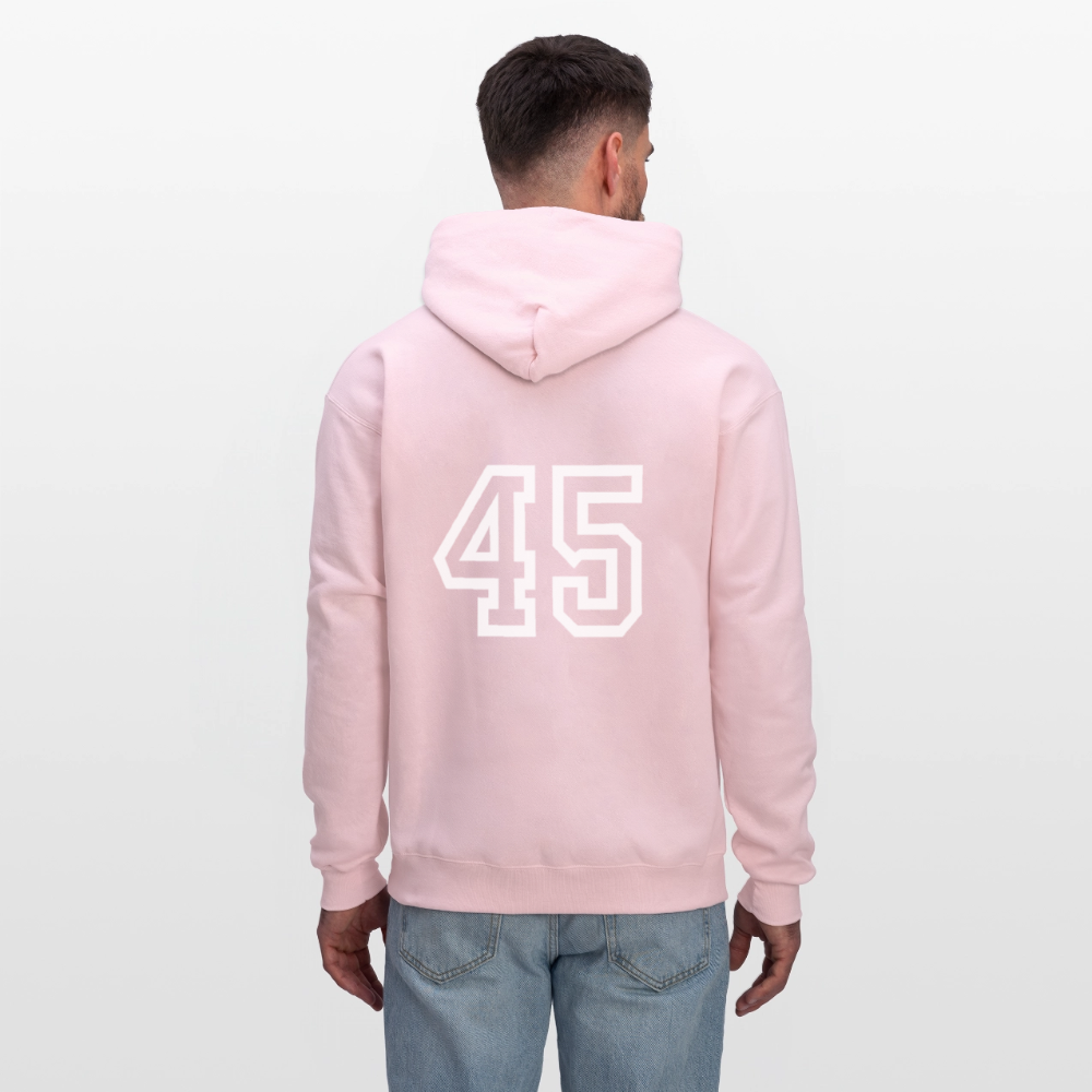 Men's Coach Hoodie - pale pink