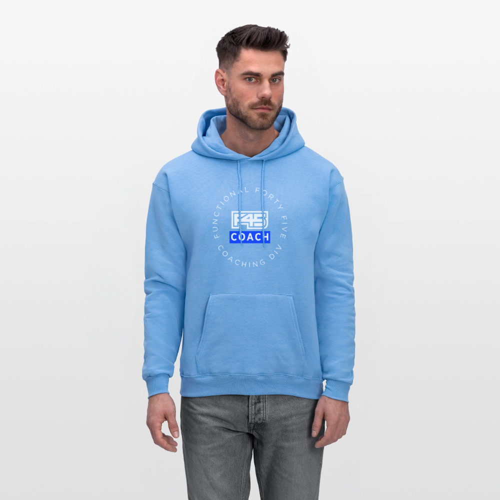 Men's Coach Hoodie - carolina blue