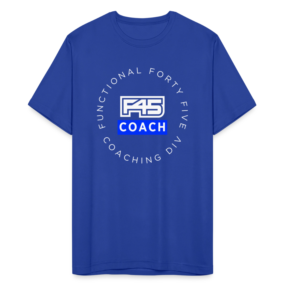 Men’s Coach Performance Shirt - royal blue