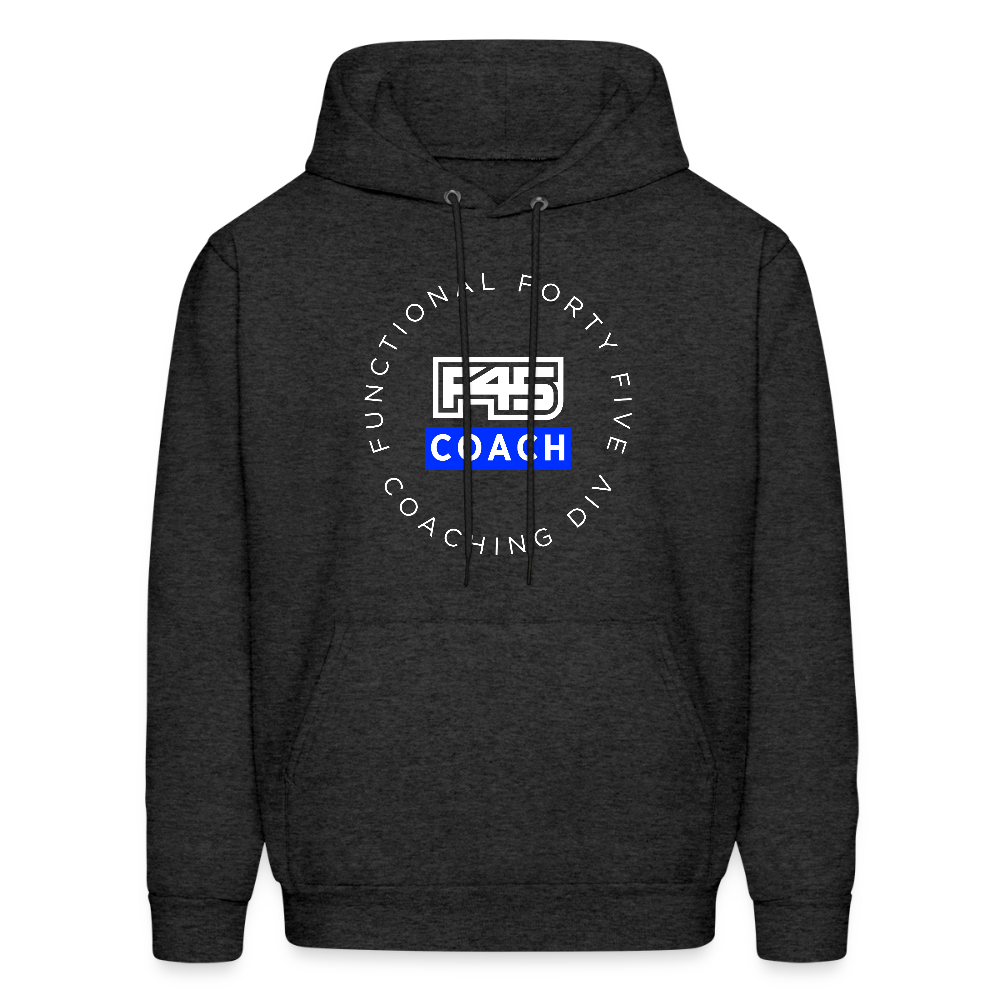 Men's Coach Hoodie - charcoal grey