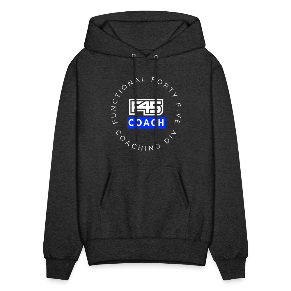 Men's Coach Hoodie - charcoal grey
