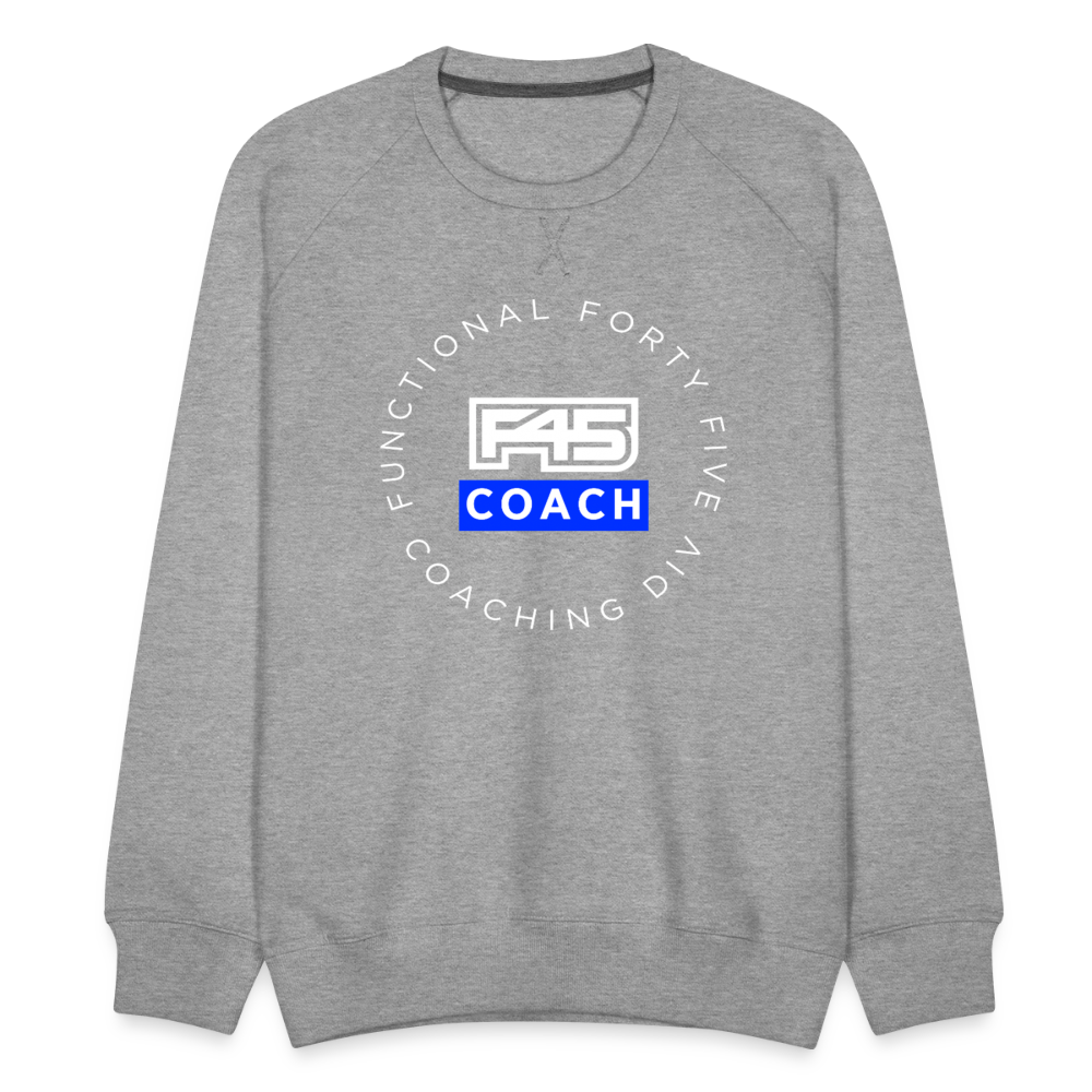 Men’s Coach Premium Sweatshirt - heather grey