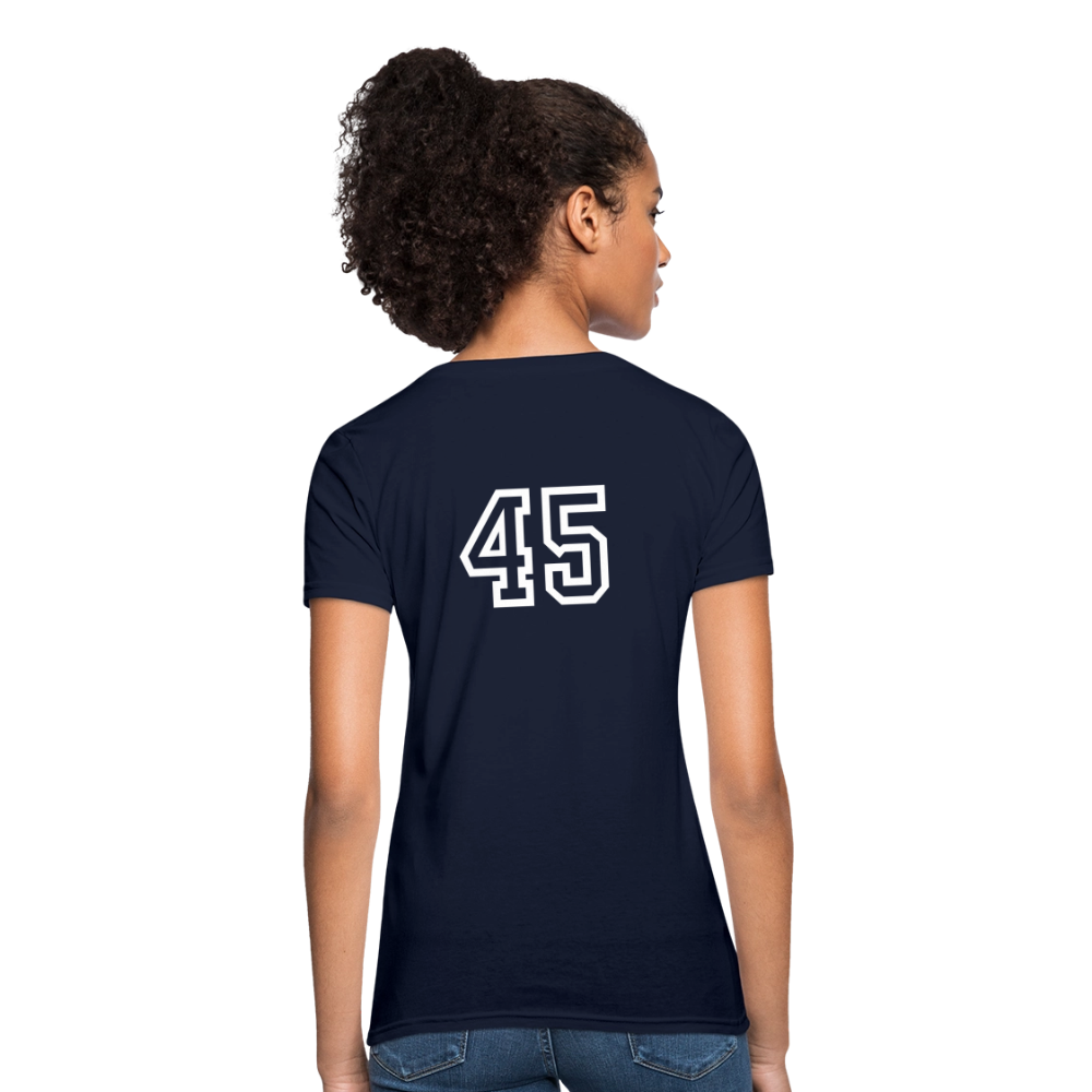 Women's Coach T-Shirt (Pink) - navy