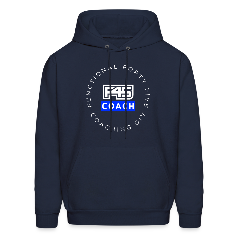 Men's Coach Hoodie - navy