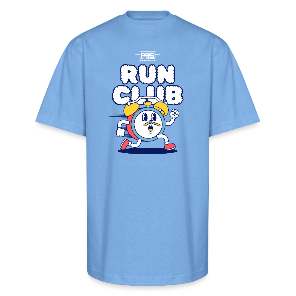 Unisex Oversized Run Club T-Shirt (7 colors) - sky blue