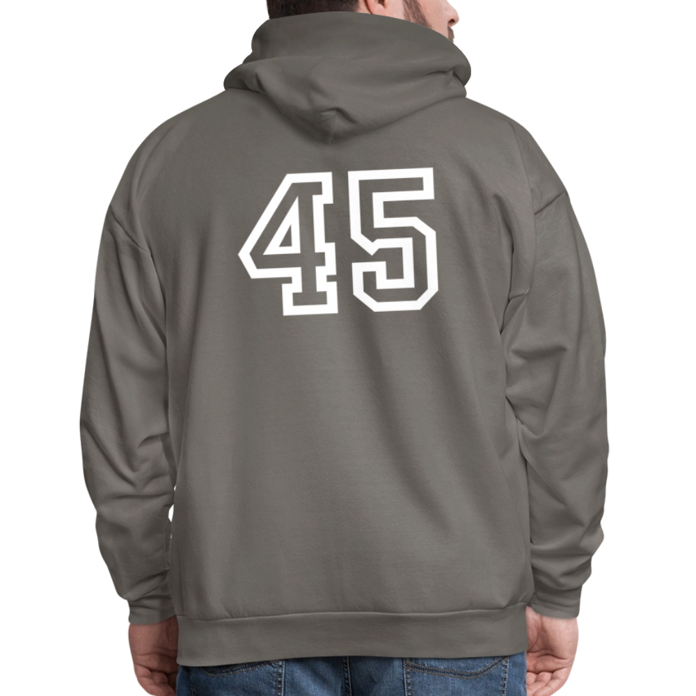 Men's Coach Hoodie - asphalt gray