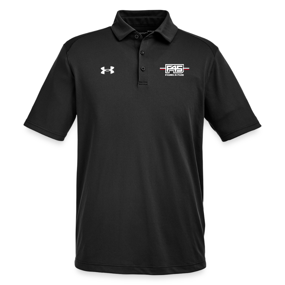 Men's Team Polo - black/white