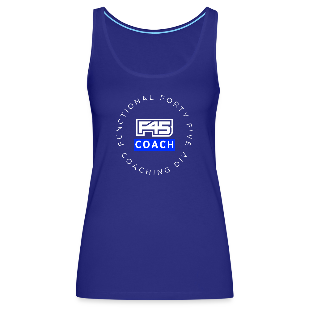 Women’s Coach Tank Top - royal blue