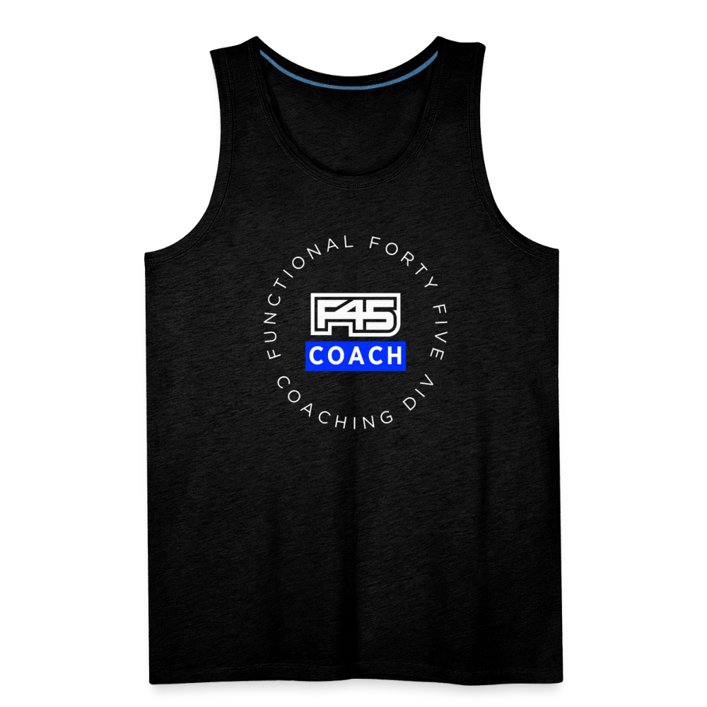 Men’s Coach Tank - charcoal grey