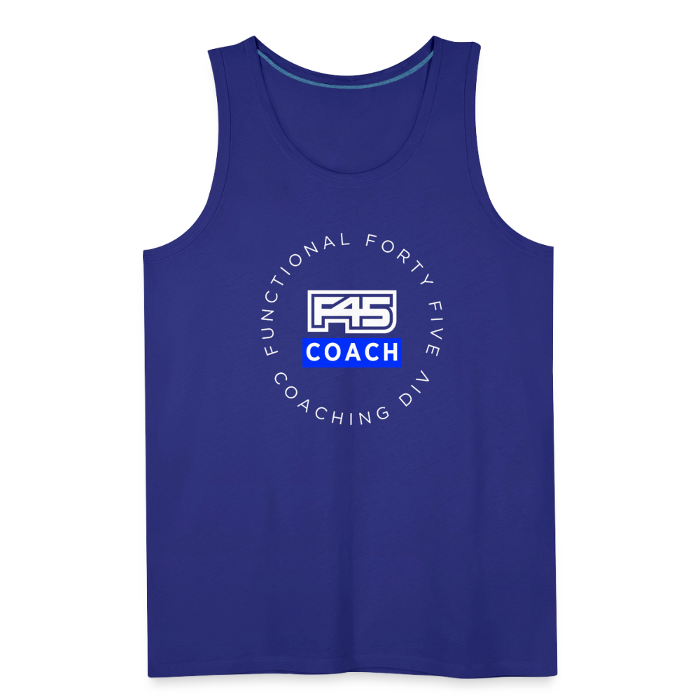 Men’s Coach Tank - royal blue