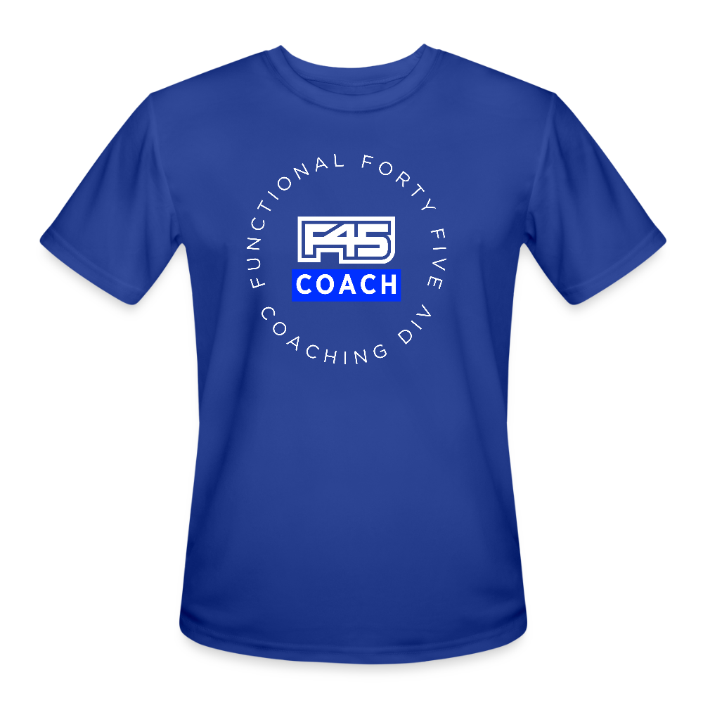 Men’s Coach Performance Shirt - royal blue