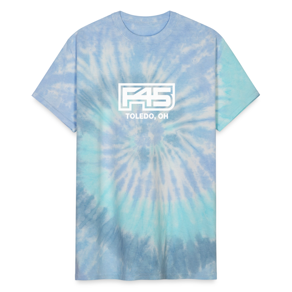 Unisex Toledo Tie Dye T-Shirt - blue lagoon