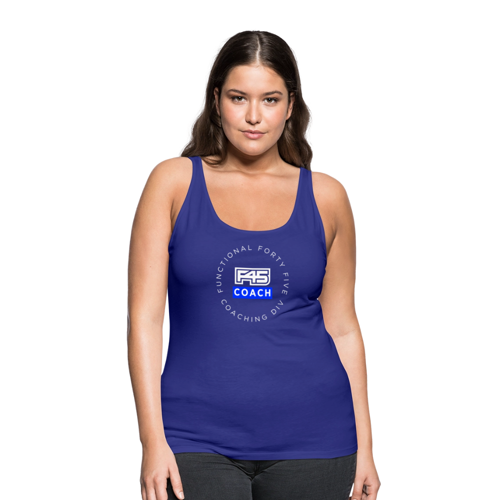 Women’s Coach Tank Top - royal blue