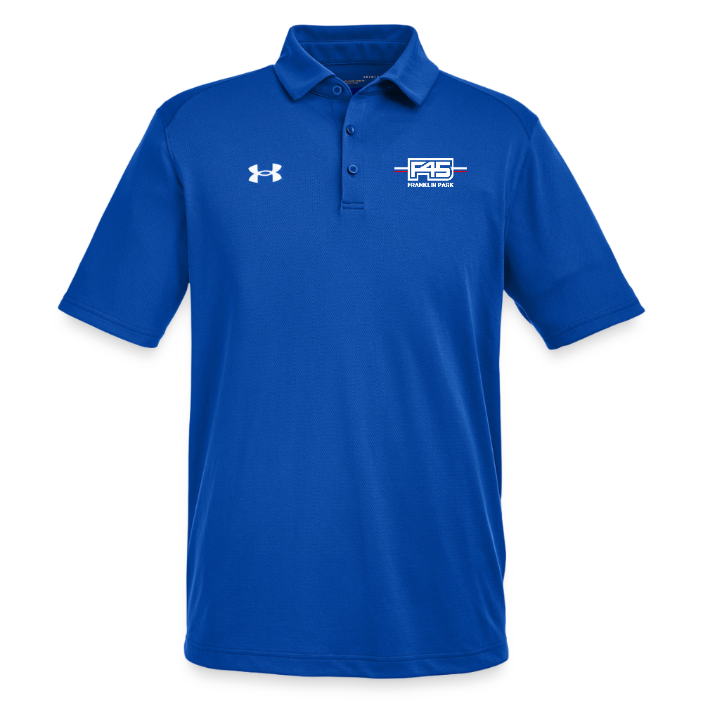 Men's Team Polo - royal/white