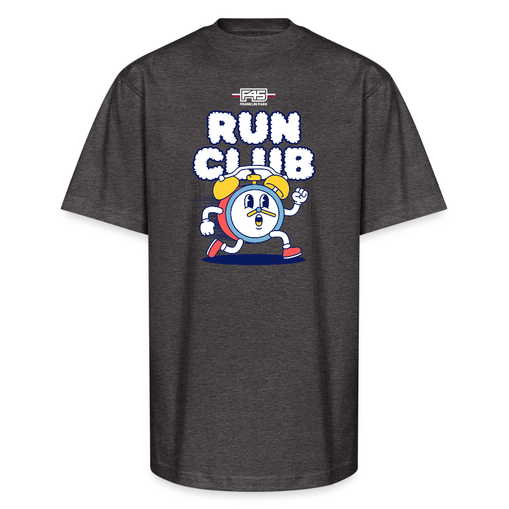 Unisex Oversized Run Club T-Shirt (7 colors) - charcoal grey