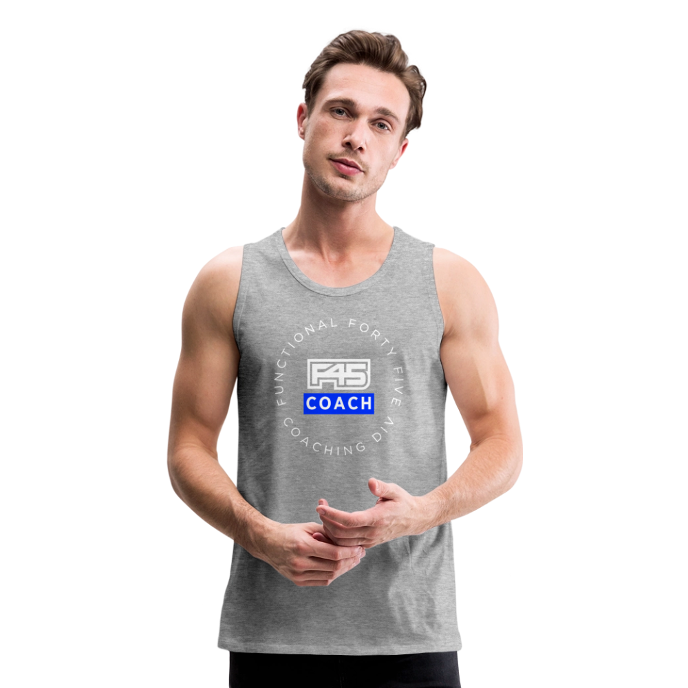 Men’s Coach Tank - heather gray