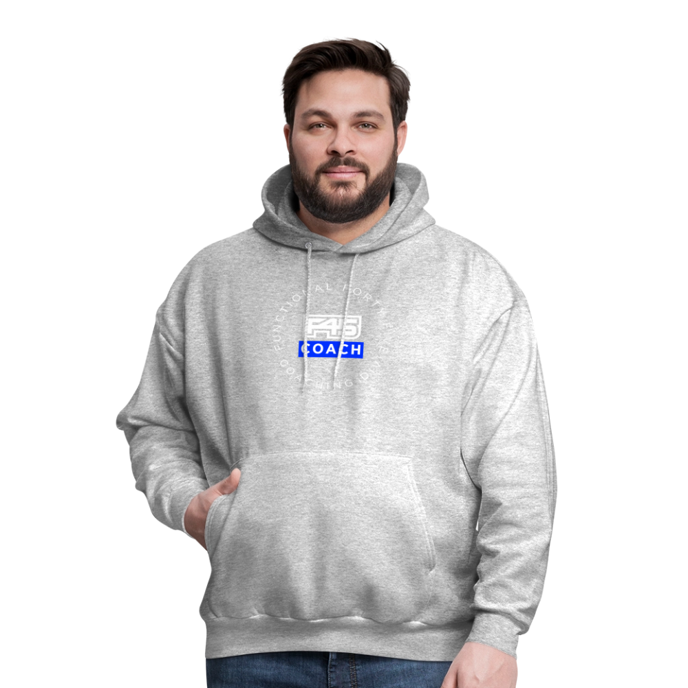 Men's Coach Hoodie - heather gray