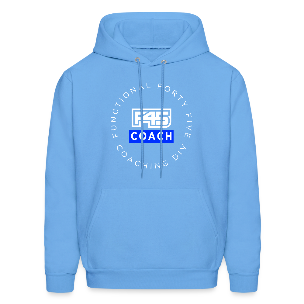 Men's Coach Hoodie - carolina blue