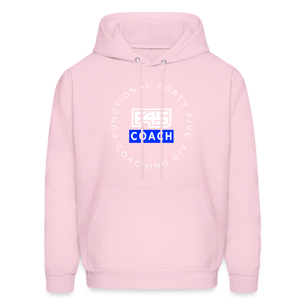 Men's Coach Hoodie - pale pink
