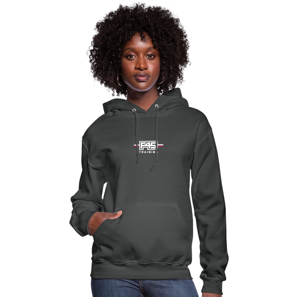 Women's Logo Hoodie - asphalt