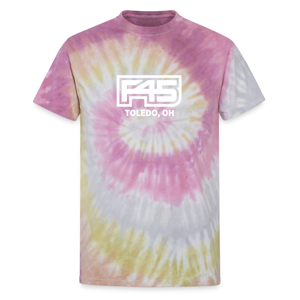 Unisex Toledo Tie Dye T-Shirt - Desert Rose
