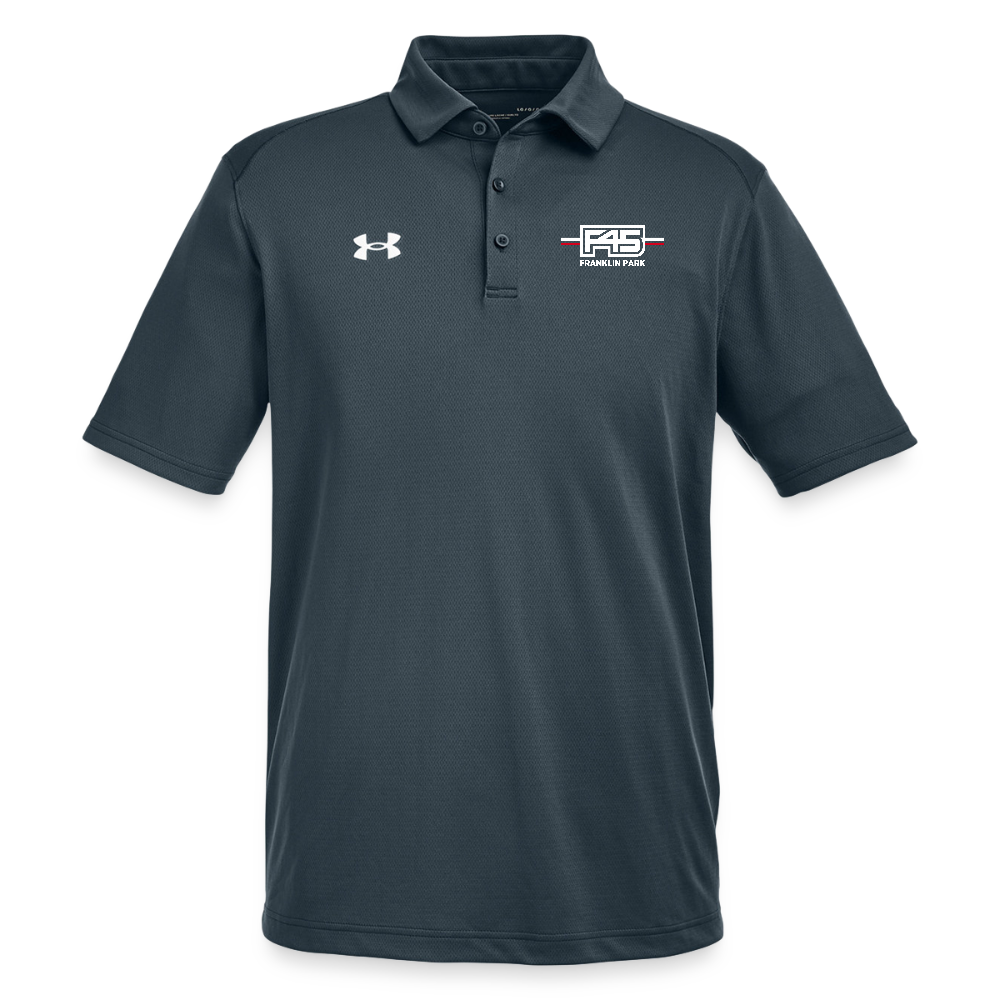 Men's Team Polo - dark gray/white