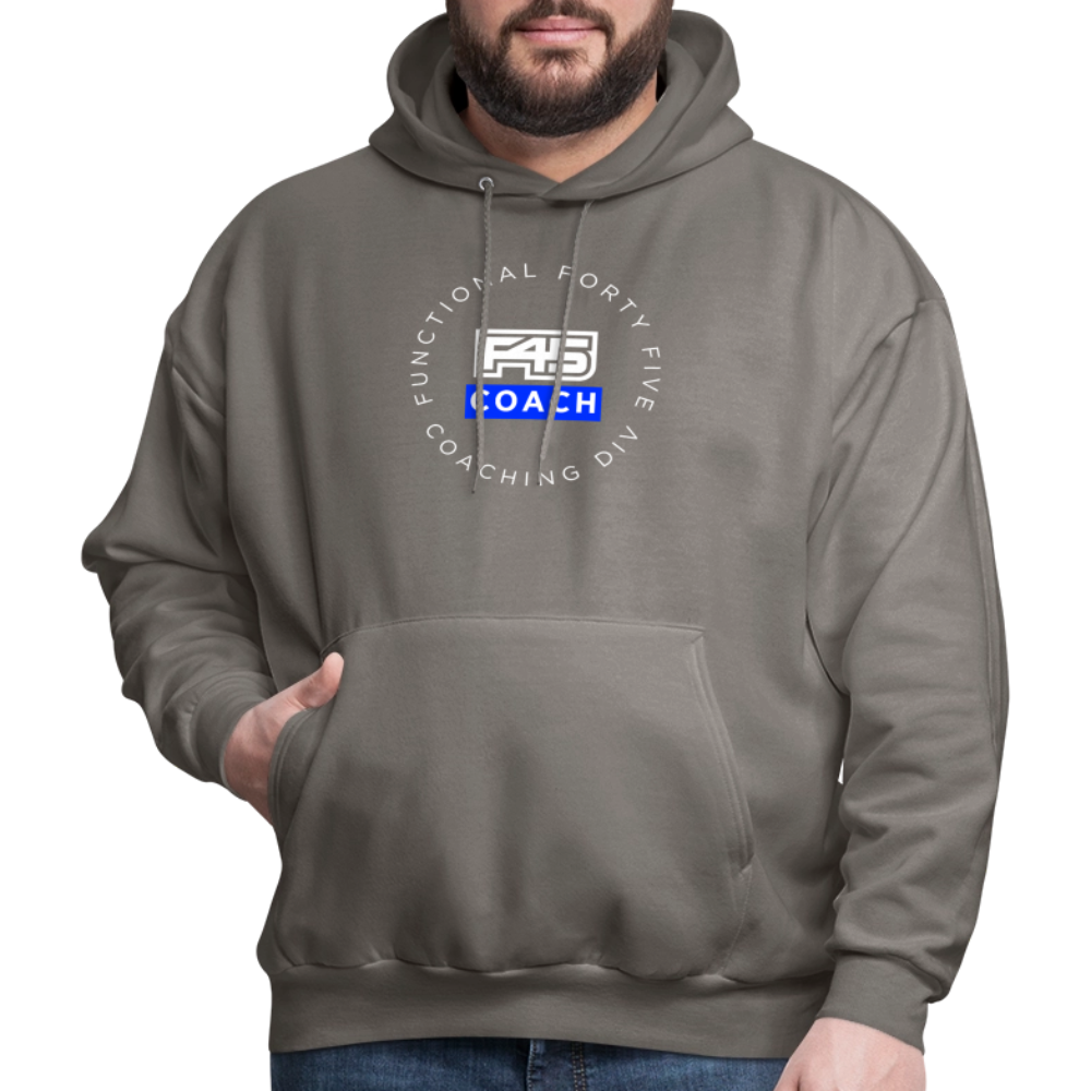 Men's Coach Hoodie - asphalt gray
