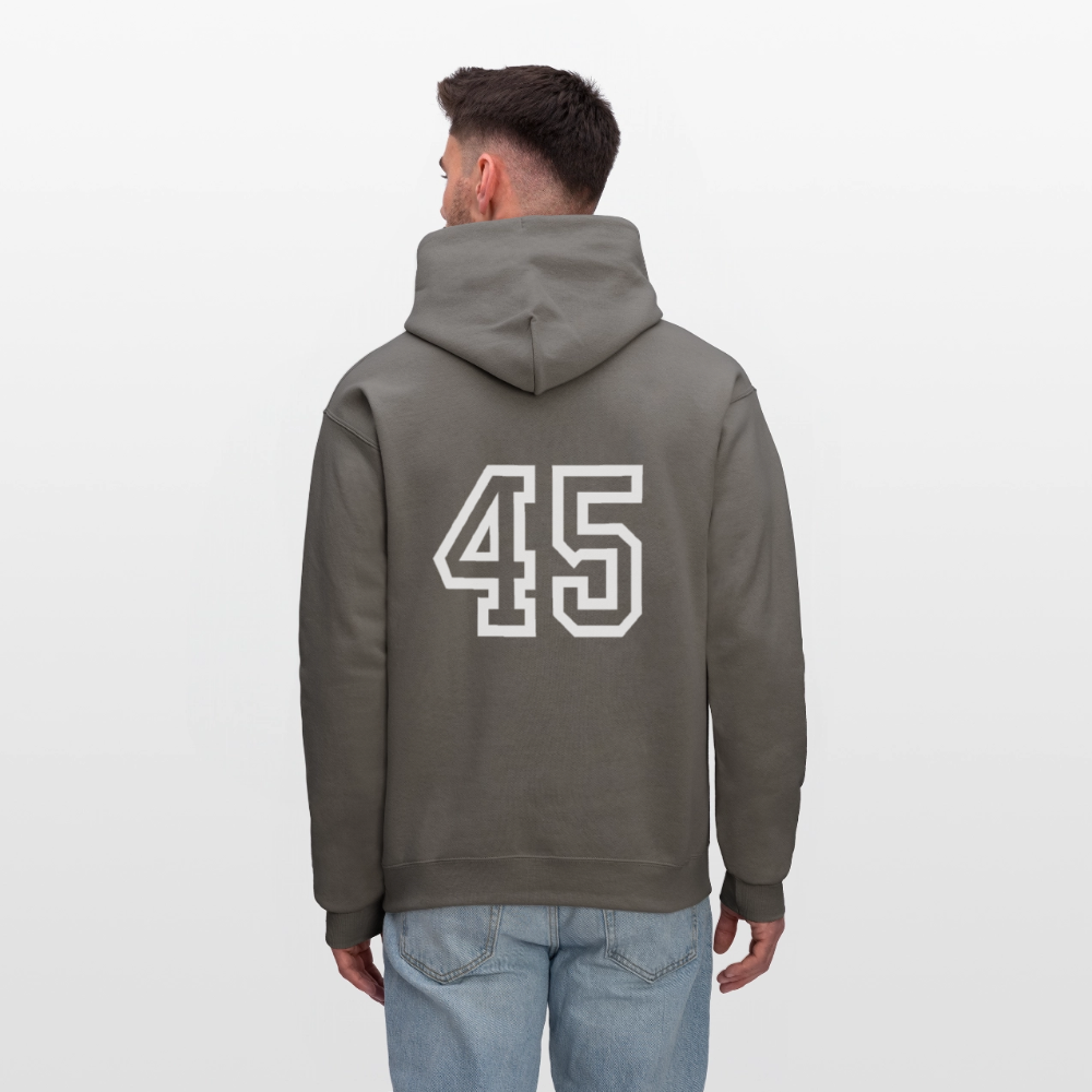 Men's Coach Hoodie - asphalt gray