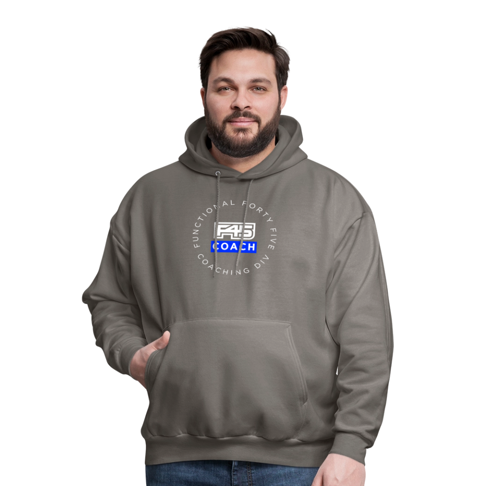 Men's Coach Hoodie - asphalt gray