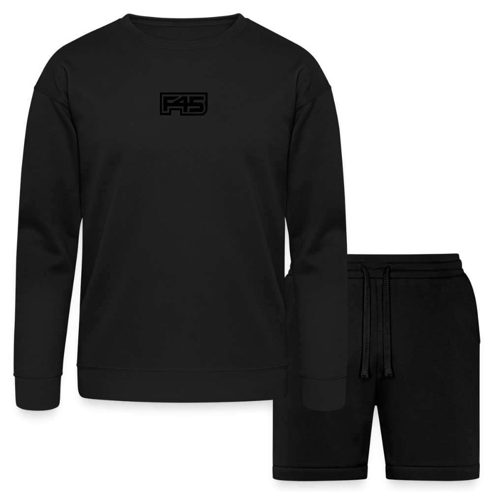 Unisex Sweatshirt & Short Set Bella + Canvas (3 colors) - black