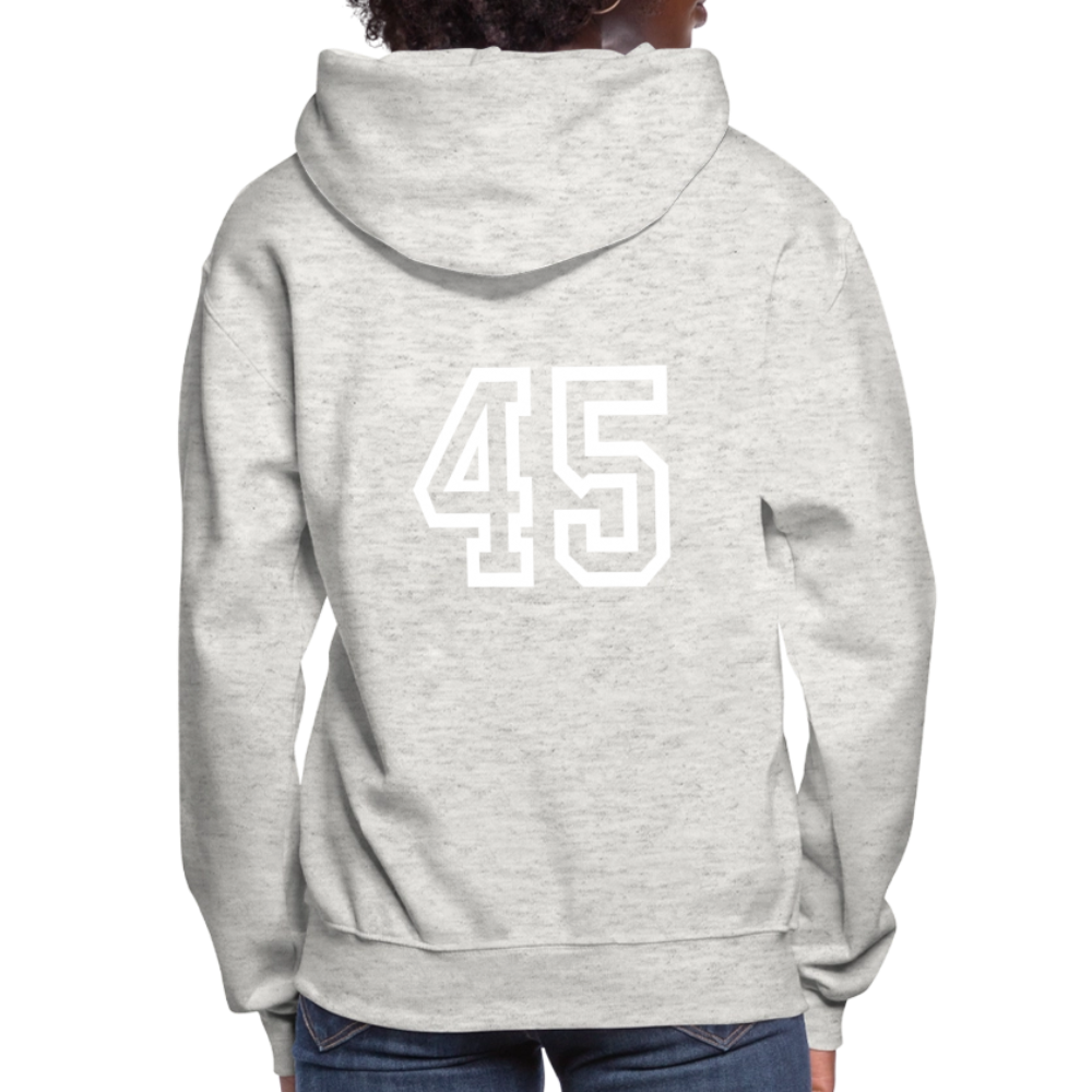 Women's Coach Hoodie - heather oatmeal