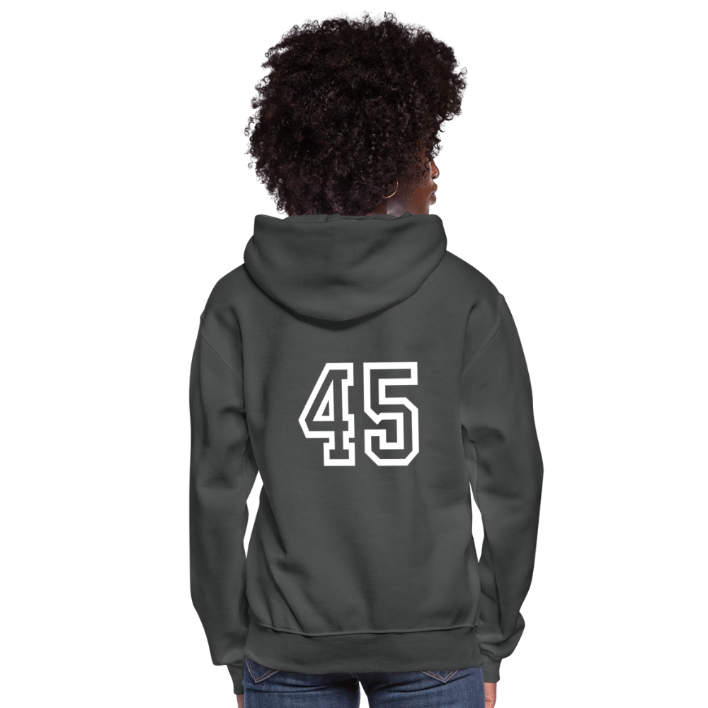 Women's Coach Hoodie - asphalt